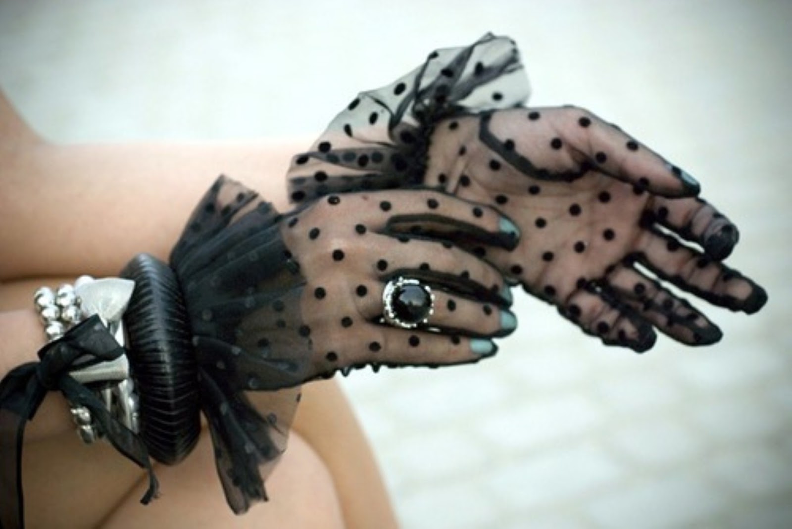 Hentai Girls Wearing Gloves
