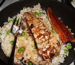 Ton cu cimbru si vin rosu