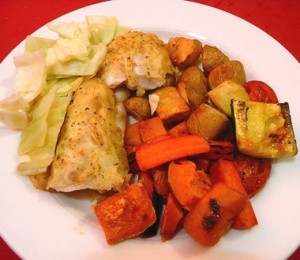 Fileuri de cod cu sos picant