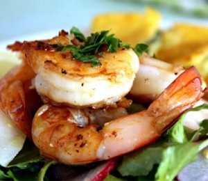 Crustacee cu miere si ghimbir