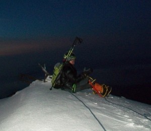 Coco pe varful Pico de Orizaba