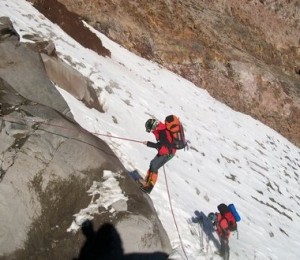 Coborare de pe Pico de Orizaba