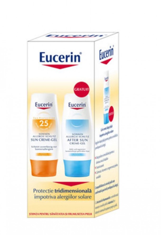 Gama de produse solare Eucerin