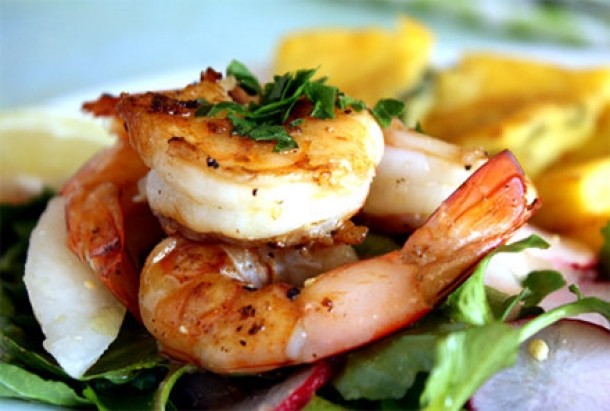 Crustacee cu miere si ghimbir