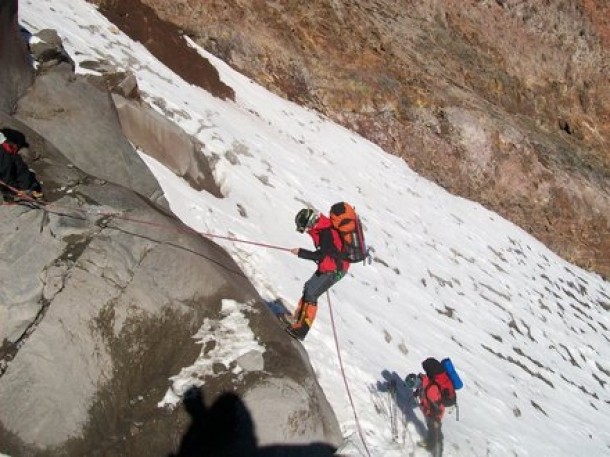 Coborare de pe Pico de Orizaba