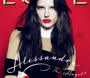 Alessandra Ambrosio Covers LOVE Magazine