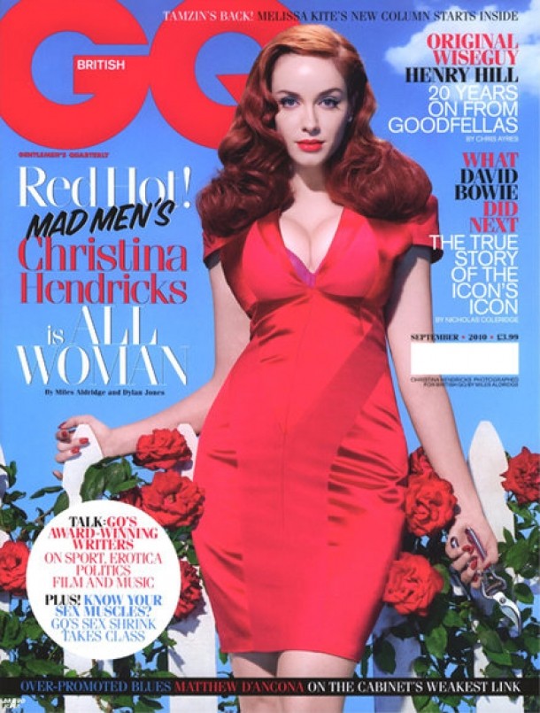Christina Hendricks Covers GQ UK