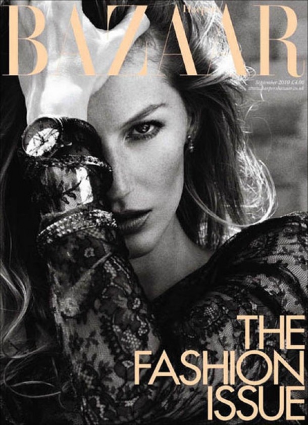 Gisele Bundchen for Harper?s Bazaar UK