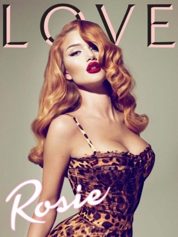 Rosie Huntington-Whiteley Love Magazine