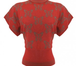 Pulover poncho pe gat lana Flo&Jo - 119 lei