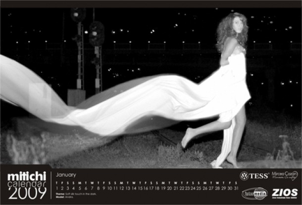 MITICHI calendar2009 january