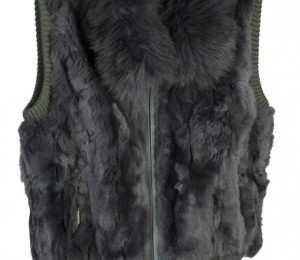 idealboutique.ro, vesta blana gri, 460 lei