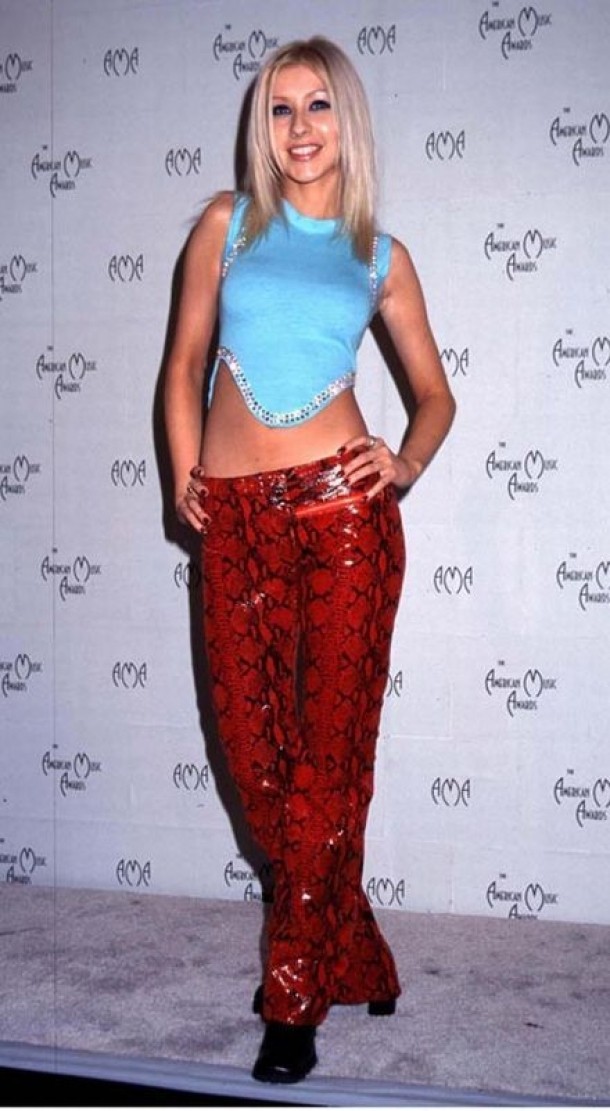 Christina Aguilera in 2000