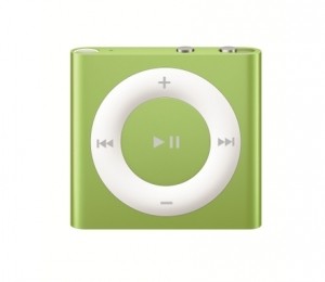 iPod shuffle 2GB verde, 239 de lei, www.emag.ro