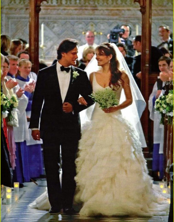 Elizabeth Hurley and Arun Nayar