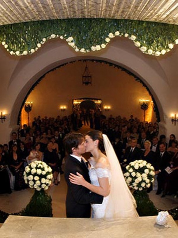 Katie Holmes and Tom Cruise