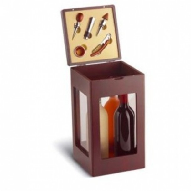 Cutie 3 sticle vin cu 5 accesorii (pro-shop.ro) -  116 lei