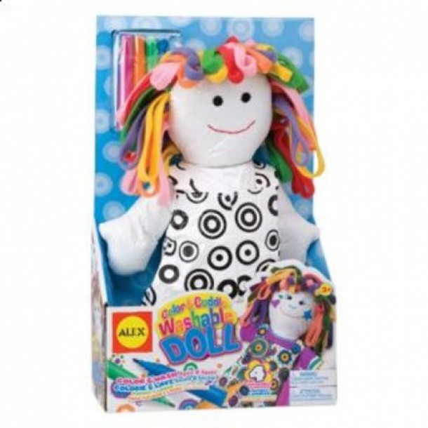 Papusa de desenat lavabila, 68,77 lei, www.dtoys.ro,