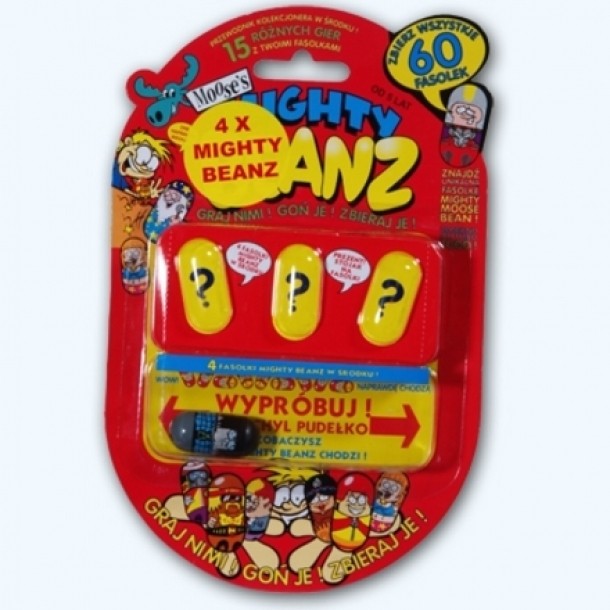 Mighty Beanz, set 4 bucati, 9,9 lei, www.jucariata.ro
