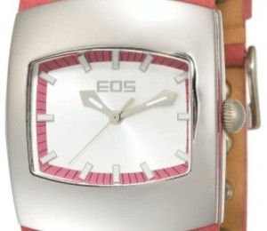 EOS New York Unisex Helix Tan Leather Strap Watch