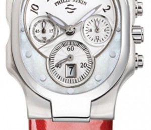 Philip Stein Two-Tone Chronograph Tank Watch