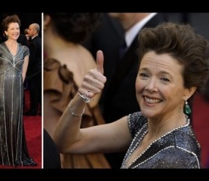 Annette Bening intr-o rochie Naeem Khan
