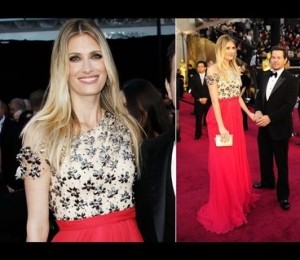 Rhea Durham intr-o rochie Naeem Khan