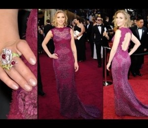 Scarlett Johansson intr-o rochie Dolce & Gabbana