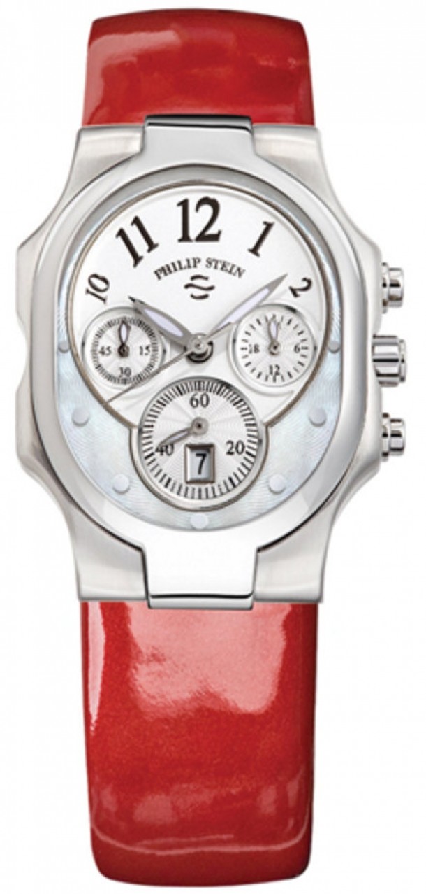 Philip Stein Two-Tone Chronograph Tank Watch