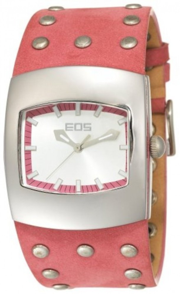 EOS New York Unisex Helix Tan Leather Strap Watch
