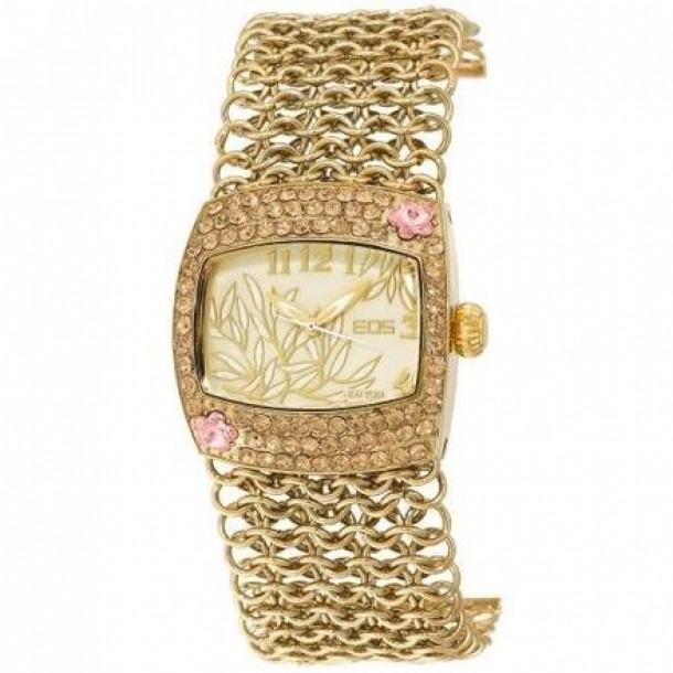 EOS New York Empress Swarovski Accent Watch