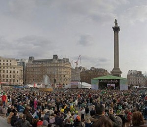 Festivalul Sfantul Patrick din Trafalgar Square - Londra 2006