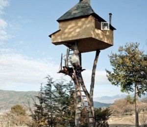 Casa de ceai (Chino, Nagano, Japonia)