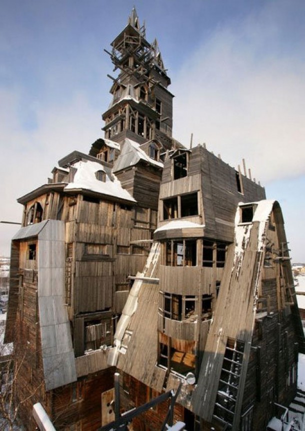 Casa de mafiot (Archangelsk, Russia)