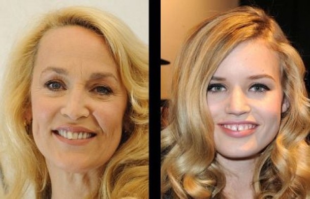 Jerry Hall si Georgia May Jagger