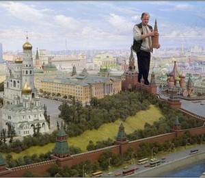 Orasul Moscova in miniatura