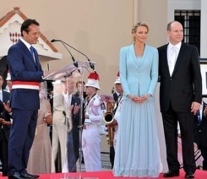 Charlene Wittstock - Ceremonia civila