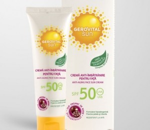 Gerovital Sun crema Anti-Imbatrinire SPF50 - 23.25 RON