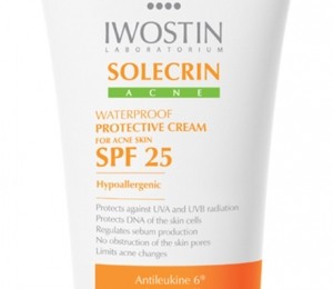 Iwostin Crema cu protectie solara pentru ten acneic SPF 25 Solecrin Acne - 35 lei