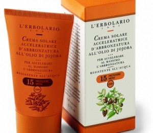 L'Erbolario Crema acceleratoare de bronz, spf 15 - 55 lei