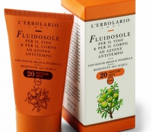 L'Erbolario Emulsie fluida cu argan  spf 20 - 72 lei