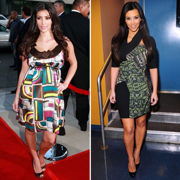 Kim Kardashian inainte si dupa