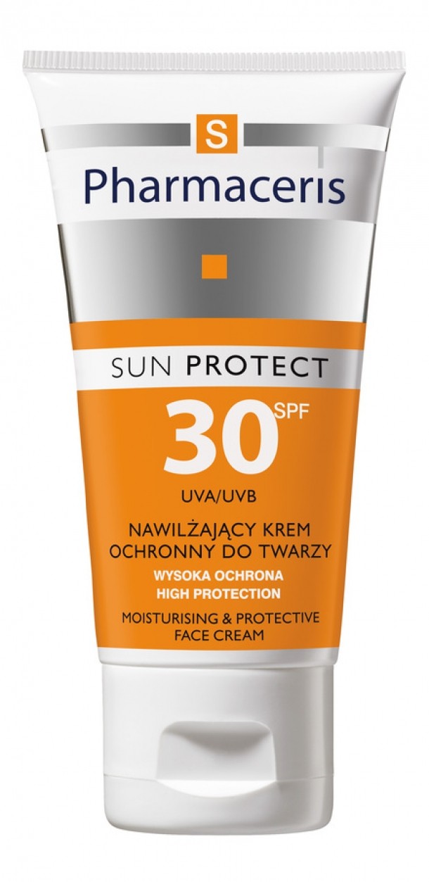 PHARMACERIS S SUN PROTECT  Crema hidratanta protectoare pentru fata SPF30 - 42 lei