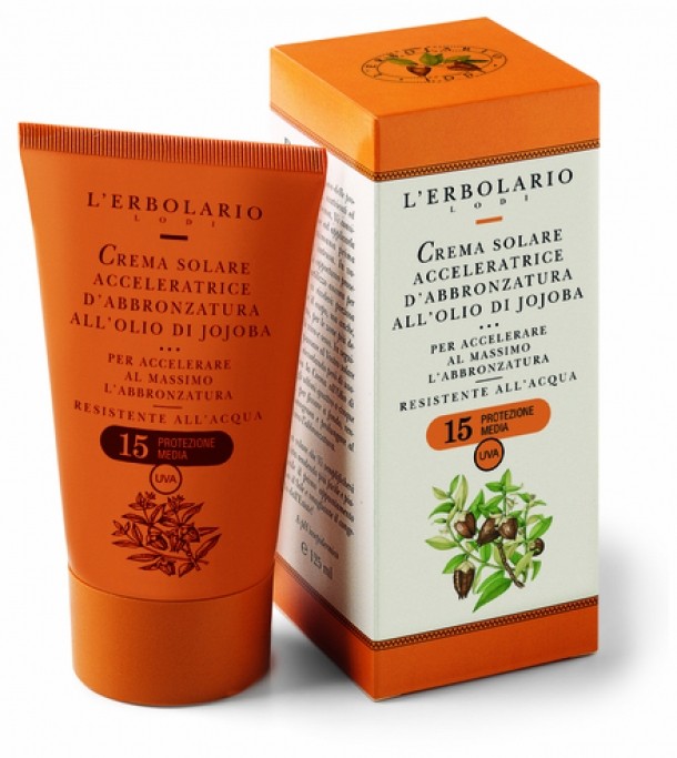 L'Erbolario Crema acceleratoare de bronz, spf 15 - 55 lei