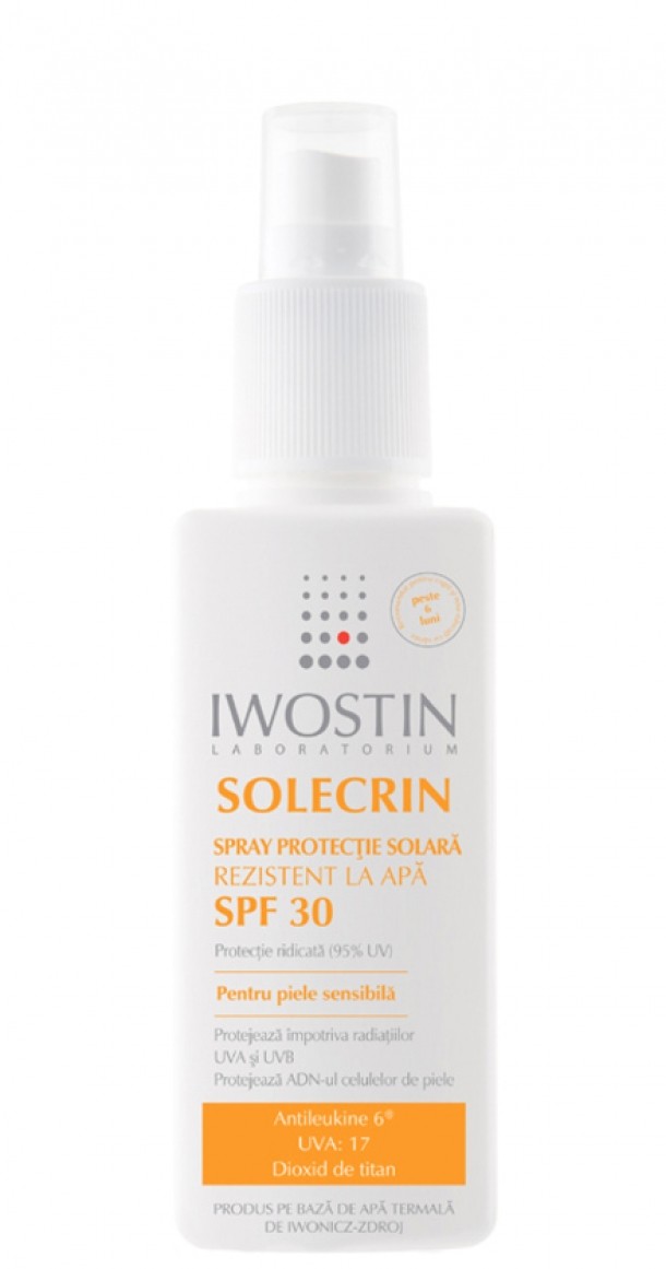 Iwostin Spray pentru protectie solara SPF 30 Solecrin - 41,7 lei