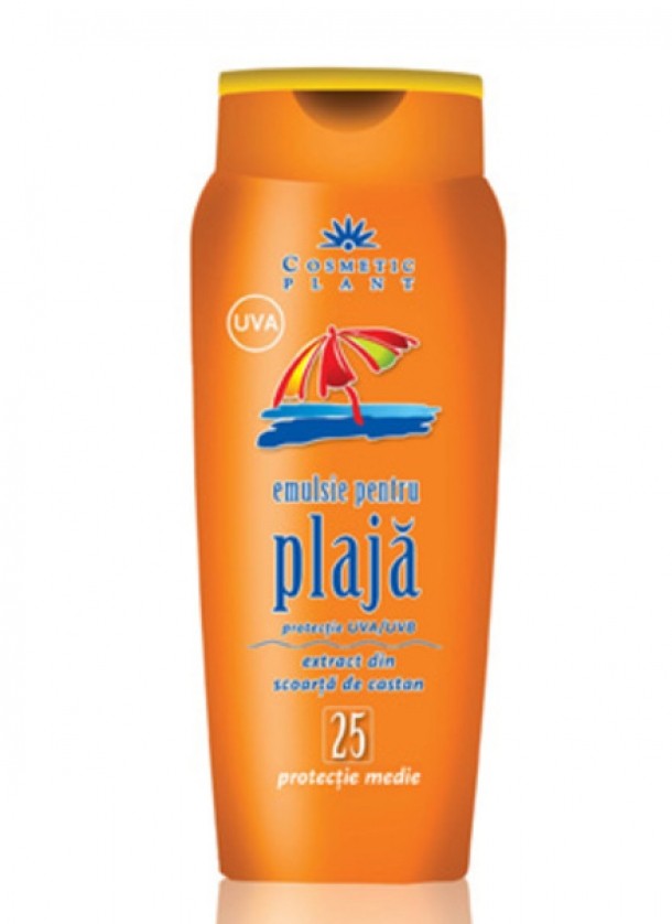 Cosmetic Plant Emulsie cu extract de scoarta de castan si vitamina F, SPF 25 - 13 lei