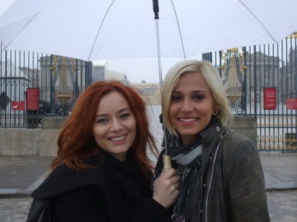 Laura Cosoi si Dana Rogoz - Franta - Paris