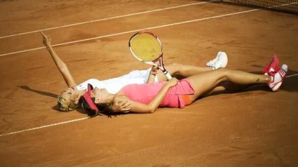 Ruxandra Dragomir si Iva Majoli