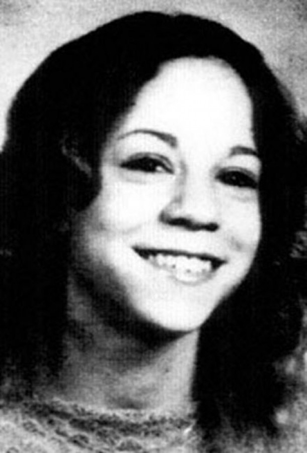 Mariah Carey in copilarie