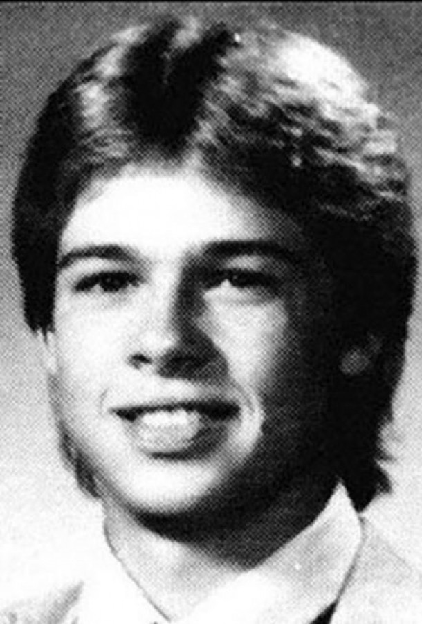 Brad Pitt in copilarie